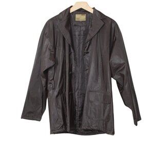 Vintage 90s Lady Sensation womens matrix style shiny jacket size XL streetstyle